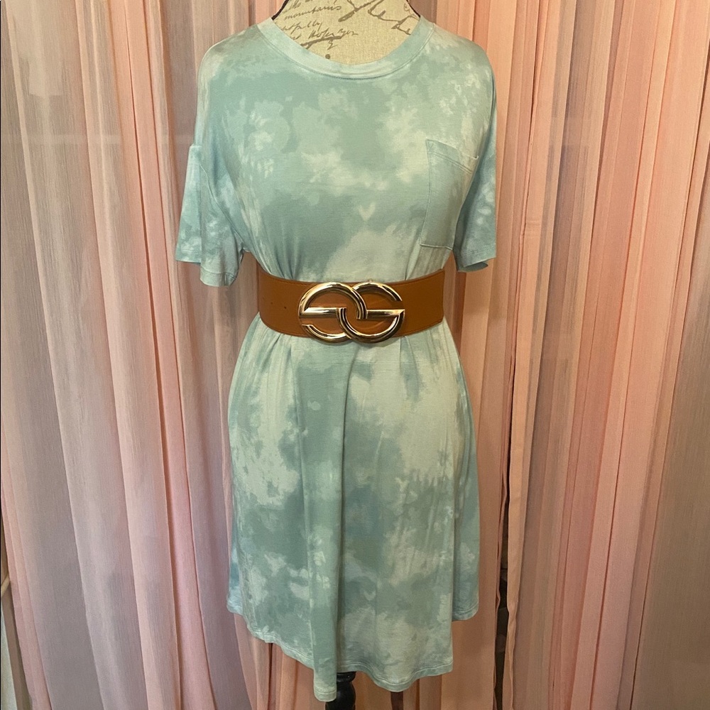 Tye Dye T-shirt dress.